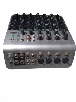 USADO MESA DE SOM 8C MIX04AU BOX