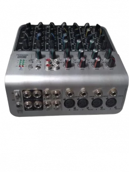 USADO MESA DE SOM 8C MIX04AU BOX
