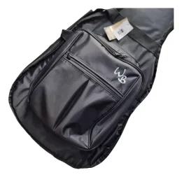 BAG VIOLAO FOLK PRIME COURO PRETA 13073 WORKING BAG