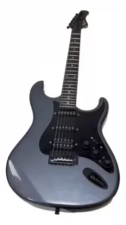 Guitarra Strato 2s 1h Fx Cinza Met Sixma Tagima