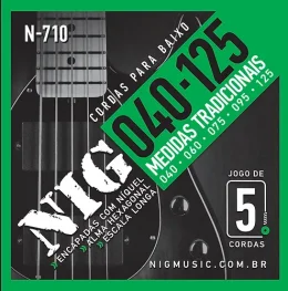 Encordoamento C Baixo 5c 0,40 Nig