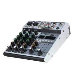 Mesa De Som 4 Canais Mc 40 K Audio