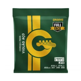 Encordoamento Violao Fullpack 0.10 85/15 Gfp3 Groove