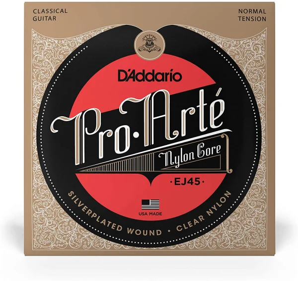 ENCORDOAMENTO VIOLÃO NYLON EJ45 MÉDIA PRO ARTE DADDARIO