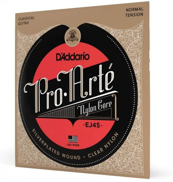 ENCORDOAMENTO VIOLÃO NYLON EJ45 MÉDIA PRO ARTE DADDARIO