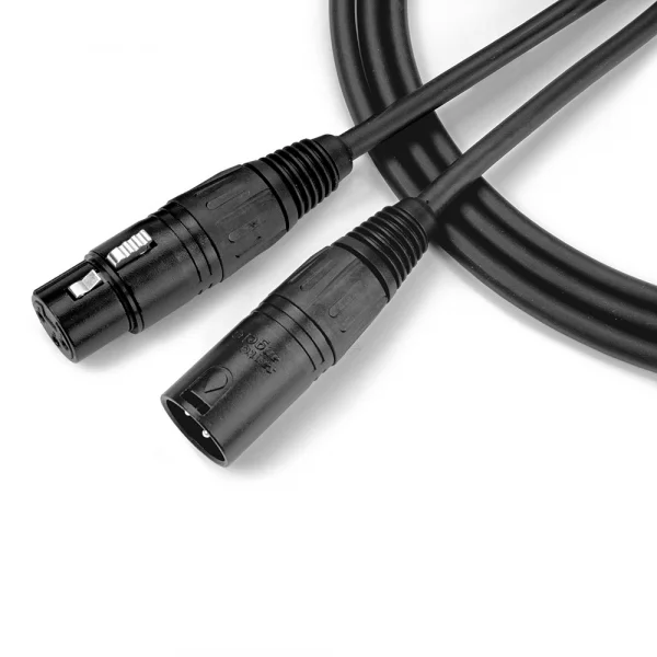 CABO MICROFONE XLRM X XLRF 0,20MM 0,91MT NINJA SANTO ANGELO