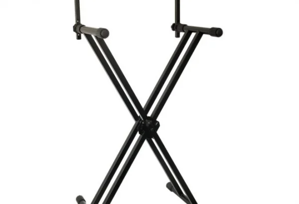 SUPORTE PARA TECLADO 2X COM DISCO FERRO 2050 SATY