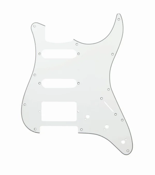 ESCUDO GUIT STRATO PKG HSS BRANCO MUSIMAX