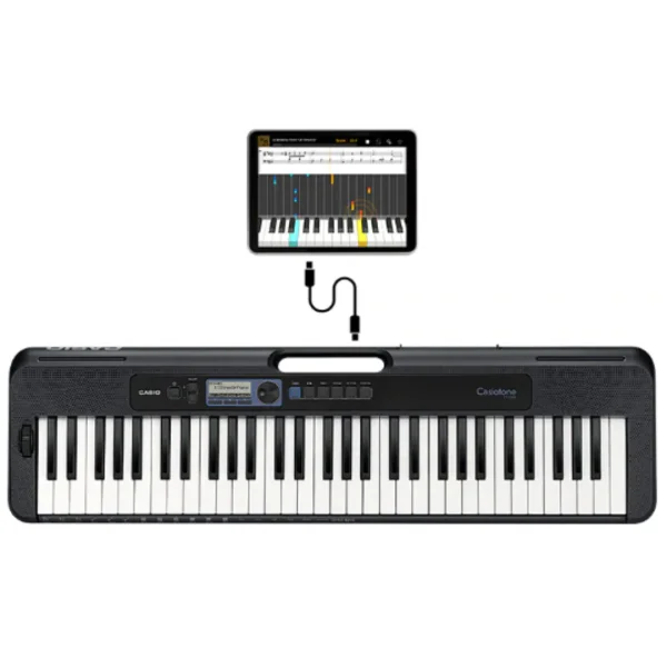 TECLADO CASIOTONE PRETO CT 300C2 CASIO