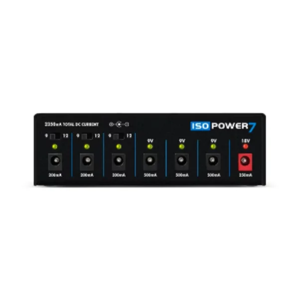 FONTE ISOPOWER7 PARA 7 PEDAIS E COM 7 SAIDAS ISOLADAS LANDSCAPE