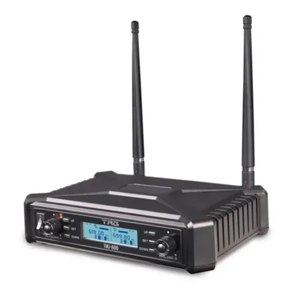 MICROFONE SEM FIO UHF TMJ-800 DUPLO TAGIMA