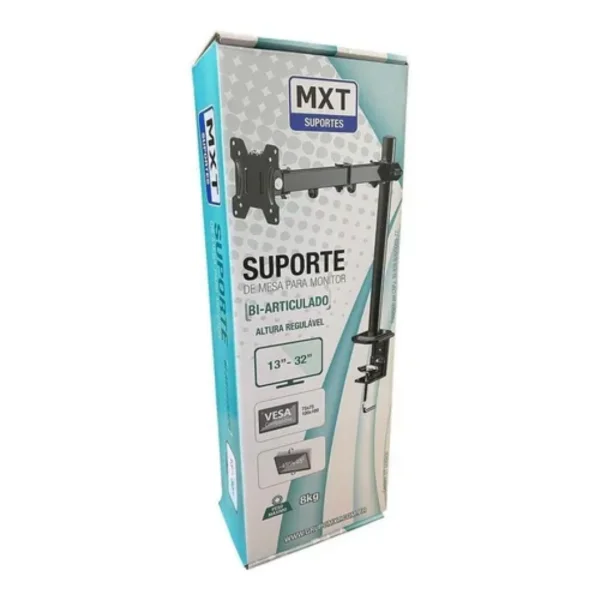 SUPORTE ARTICULADO DE MESA PARA MONITOR DE 13