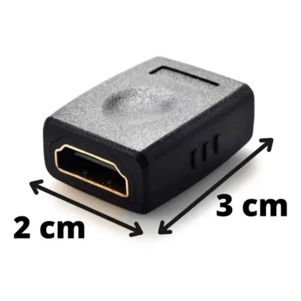 EMENDA HDMI FEMEA/HDMI FEMEA GOLD MXT
