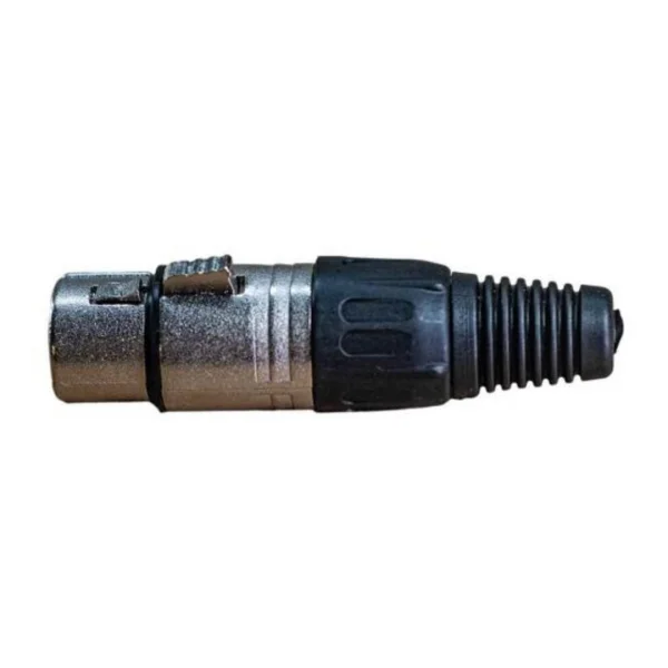 PLUG XLR FEMEA CC001 PRATA DREAMER