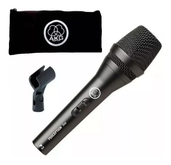 MICROFONE P3S INSTRUMENTO PERCEPTION AKG