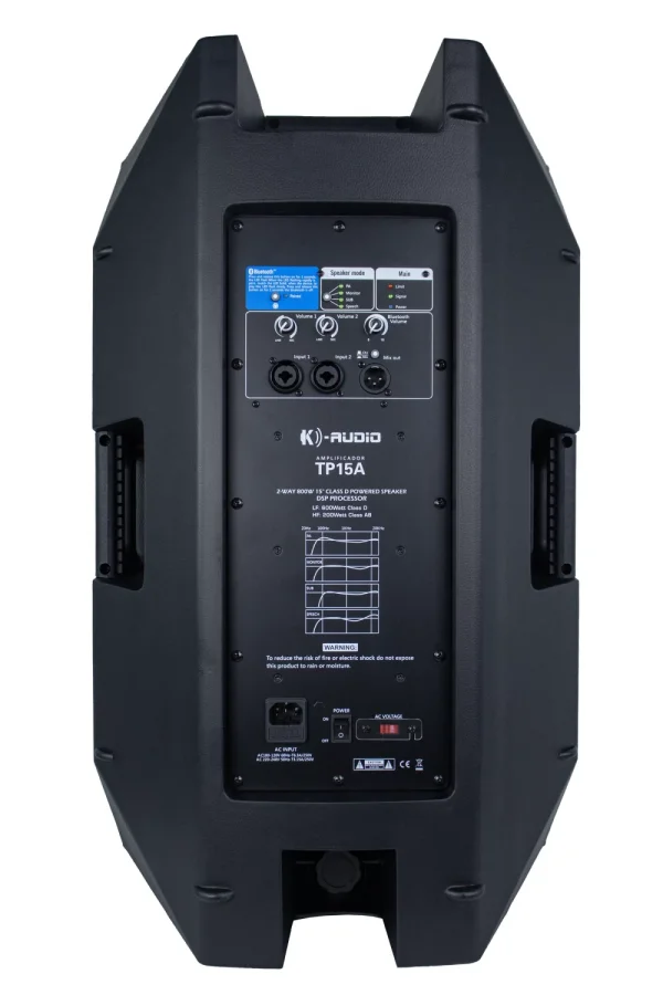 Caixa Ativa 15' Tp15a 600w K Audio