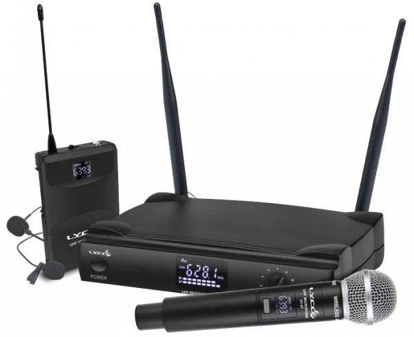 MICROFONE SEM FIO MAO/HEADSET/LAPELA UH08MHLI LYCO