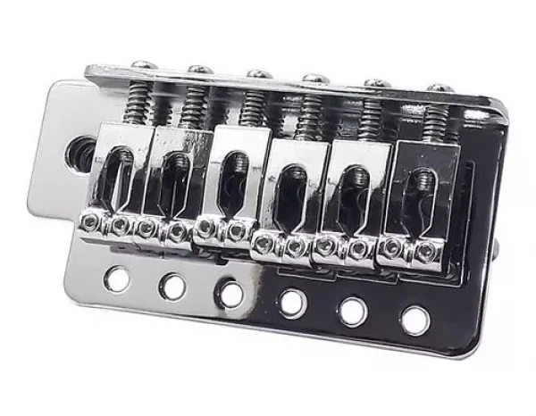 Ponte Guitatt Tremolo 6 Furos Cromada Ewa