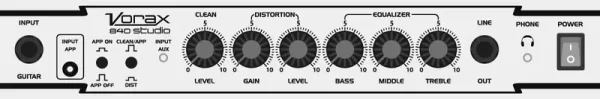 AMPLIFICADOR VORAX 840 PALHA BORNE