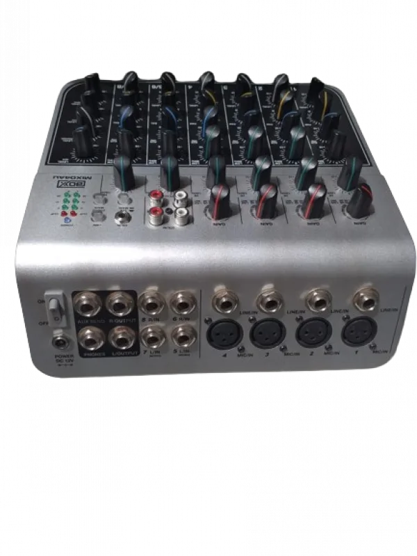 USADO MESA DE SOM 8C MIX04AU BOX