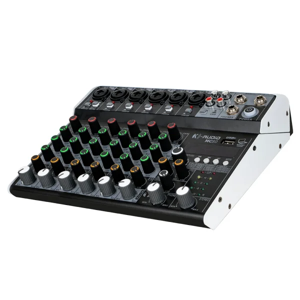 Mesa De Som 8 Canais Mc 80 K Audio