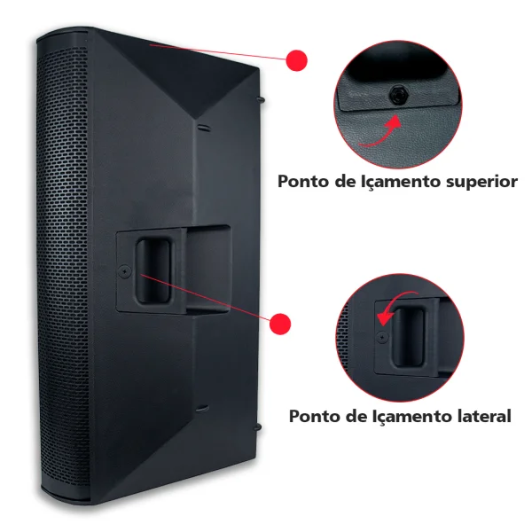 Caixa Ativa 12' Tp12a 400w K Audio