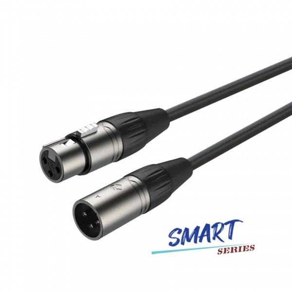 Cabo Microfone  Xlr F X Xlr M 1 Mt Roxtone