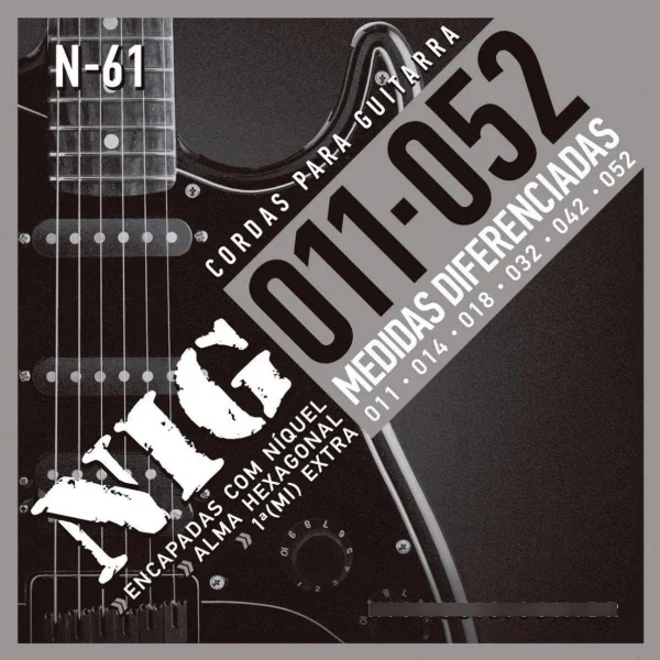 ENCORDOAMENTO GUITARRA 0,11 NIG