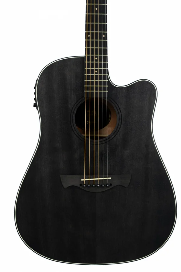 VIOLAO FOLK CUTW BLACK WOOD TBW200 OP TAGIMA