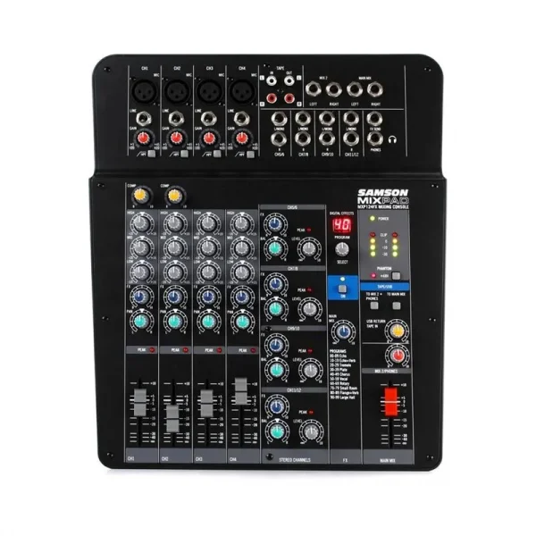 Mesa 12 Canais Analogico Mxp124fx Samson