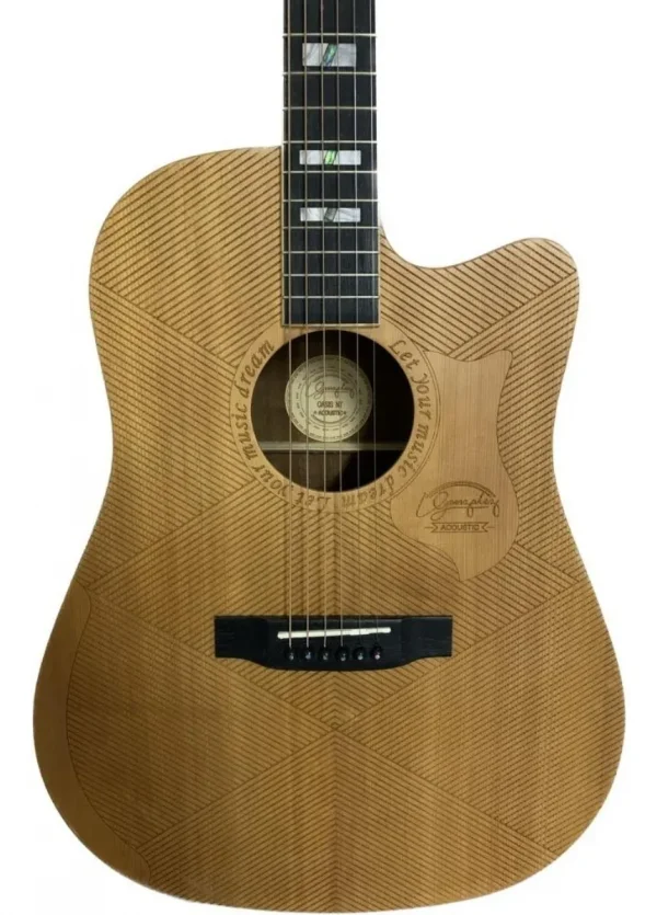 Violao Elet. Folk Oasis Nt Gonzalez