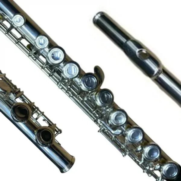 Flauta Transv Prateada Ffl-100s K Wind