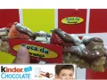 Nutella, Kinder Barrinha ao Leite, e Morango Fruta