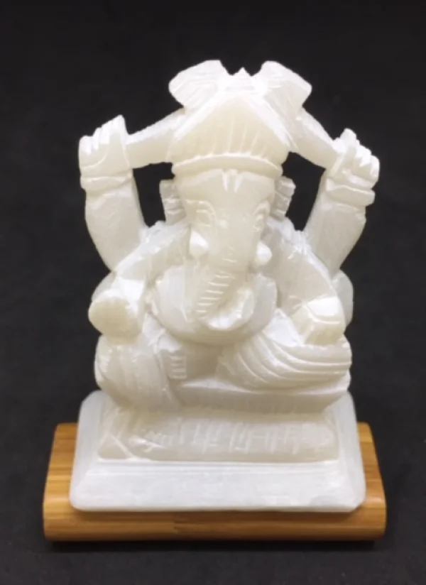 Ganesha Mármore Branca