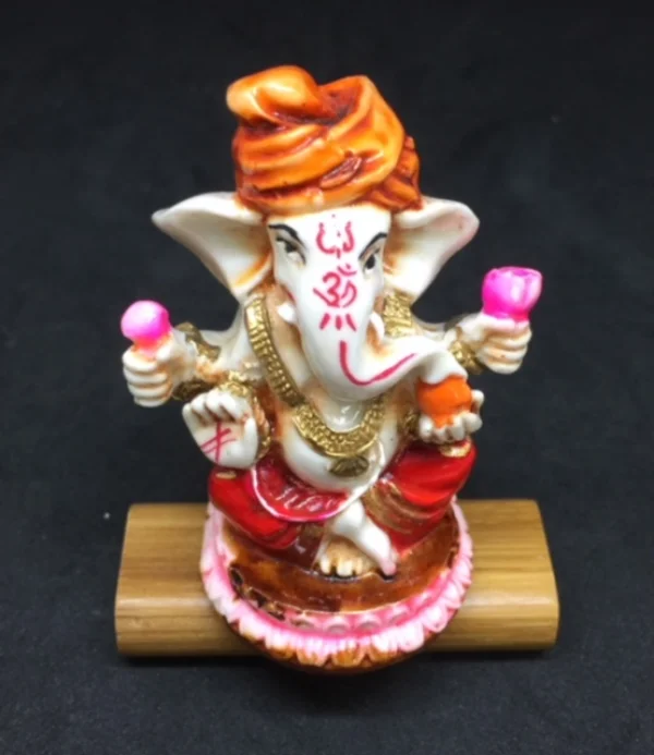 Ganesha Turbante Dhoti Vermelho