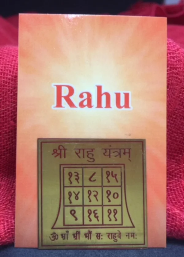 Yantra Shri Rahu - Cabea do Drago - Consagrado