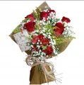 Americano com 6 Rosas vermelhas Americano com 6 Rosas vermelhas