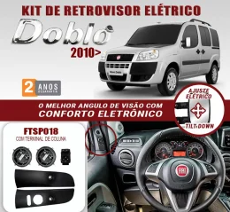 Kit Retrovisor Elétrico Sensorizado ( Tilt Down ) Renault Oroch