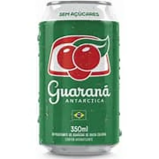 Guarana Antartica Zero lata 350 ml