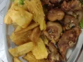 Frango à Passarinho com Mandioca Frita (inteira) Frango à Passarinho com Mandioca Frita (inteira)