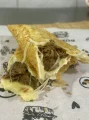 PASTEL DE COSTELA COM QUEIJO