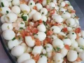 SALADA DE OVO DE CODORNA AO VINAGRETE SALADA DE OVO DE CODORNA AO VINAGRETE