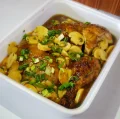 MEIO FRANGO ASSADO AO MOLHO DE CHAMPIGNON MEIO FRANGO ASSADO AO MOLHO DE CHAMPIGNON