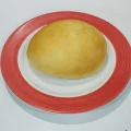 PÃO DE BATATA  COM REQUEIJÃO PÃO DE BATATA  COM REQUEIJÃO