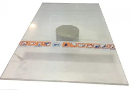 Chapa Acrilica Transparente 1000x500mm Esp. 2,0mm