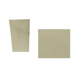 Chapa Acrilica Bege Marfim. 50cm x 50cm Esp. 3,0mm