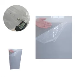 Chapa Acrilica Transparente 1000x500mm Esp. 4mm