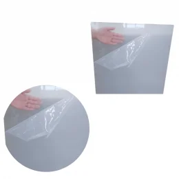 Chapa Acr�lica Transparente  20cm X 20cm Esp.de 2,0mm