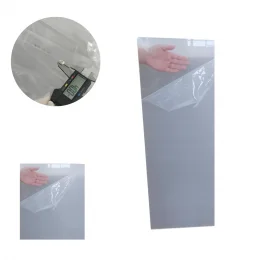 Chapa Acr�lica Transparente  1000x500mm Esp.de 4,0mm