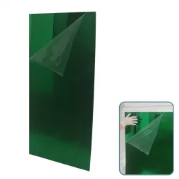 Placa Acr�lica Espelhada Verde 1000x500mm Esp. 2,0mm
